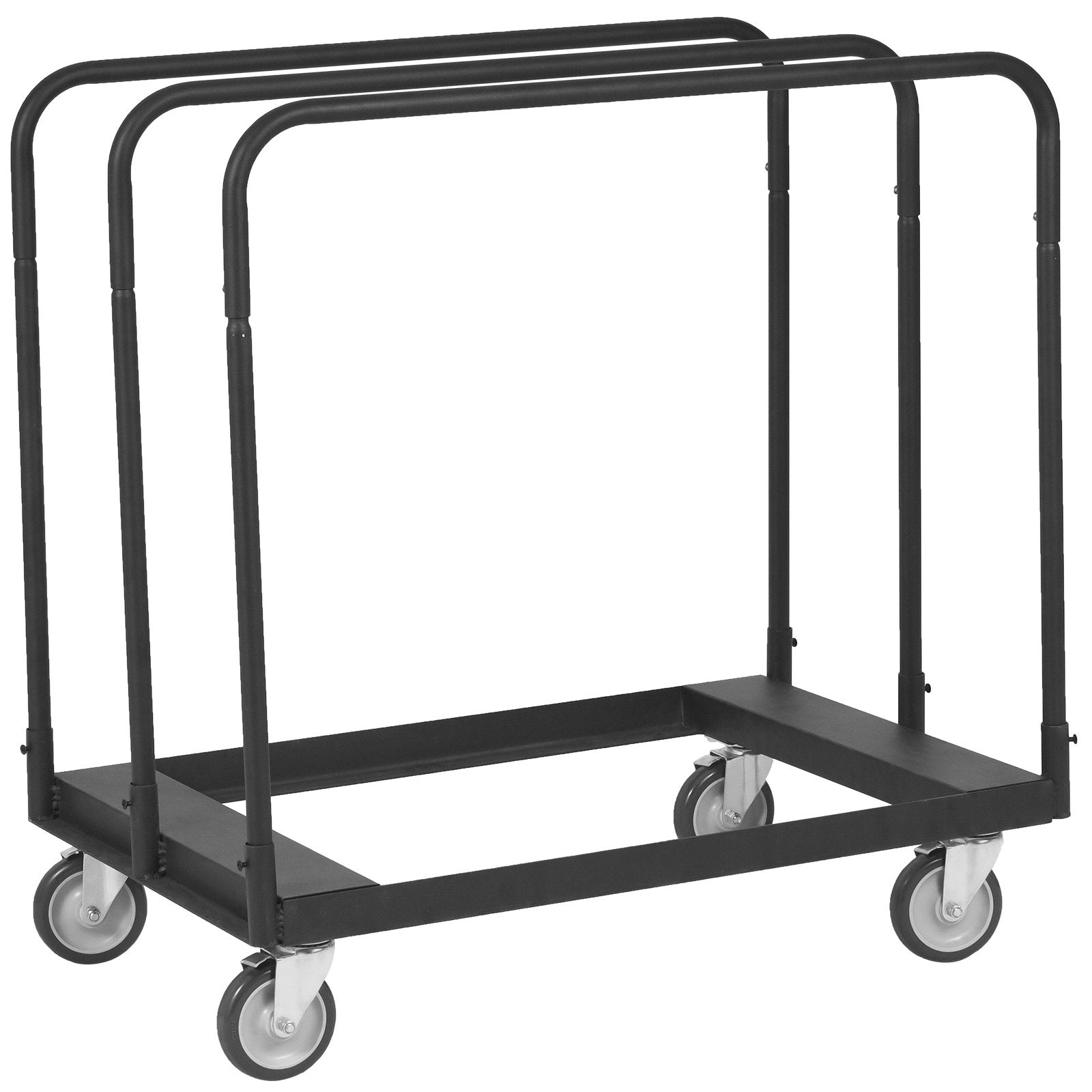 Drywall Cart, 1500 LBS Panel Dolly Cart with 36.02" x 24.02" Deck and 5" Swivel Wheels, Heavy-Duty Drywall Sheet Cart, Handling Wall Panel, Sheetrock, Lumber, for Garage, Home, Warehouse