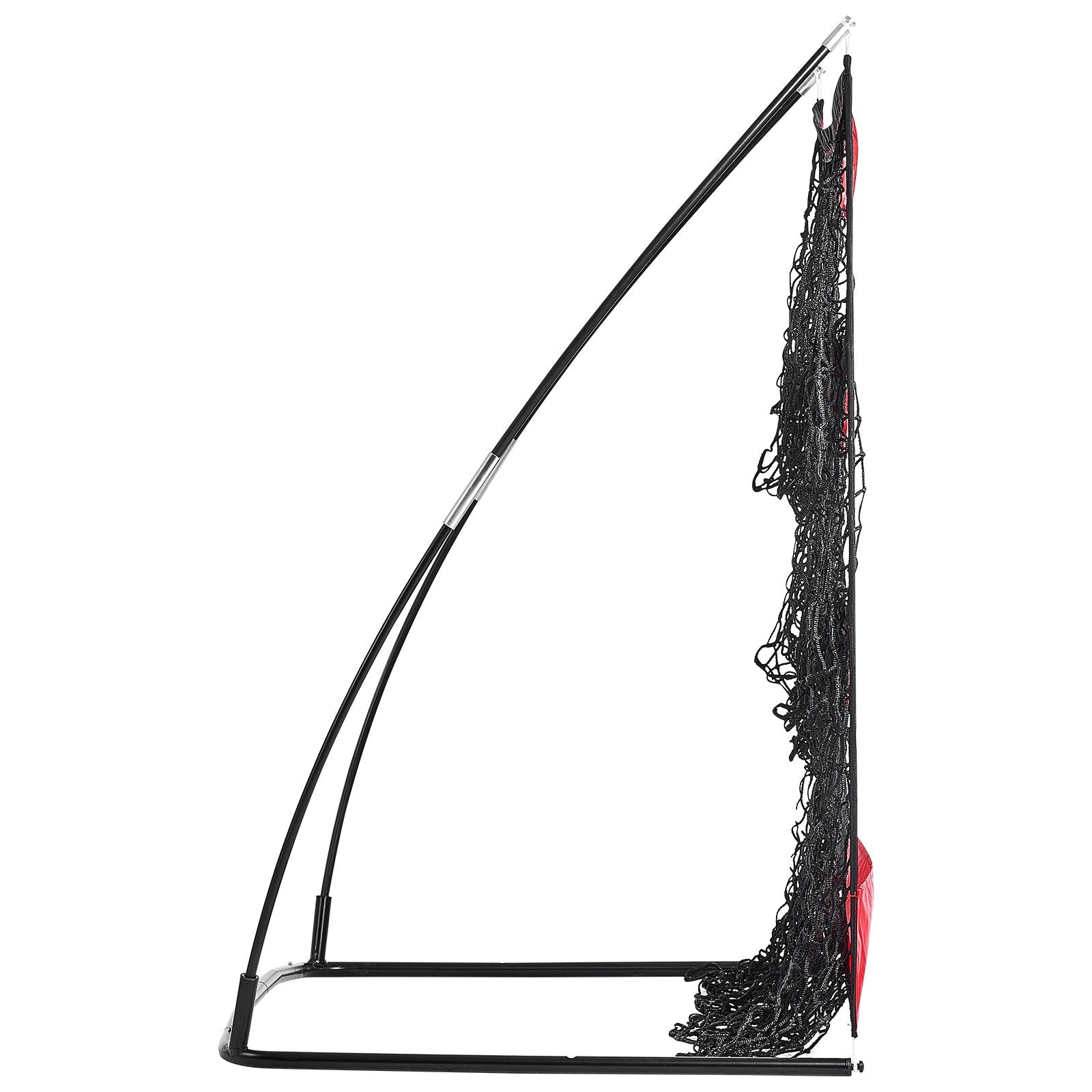 Basketball & Basketball Accessories: VEVOR 9 Hole Baseball Softball Pitching Net 9 Pocket Hitting Practice 49"x42"