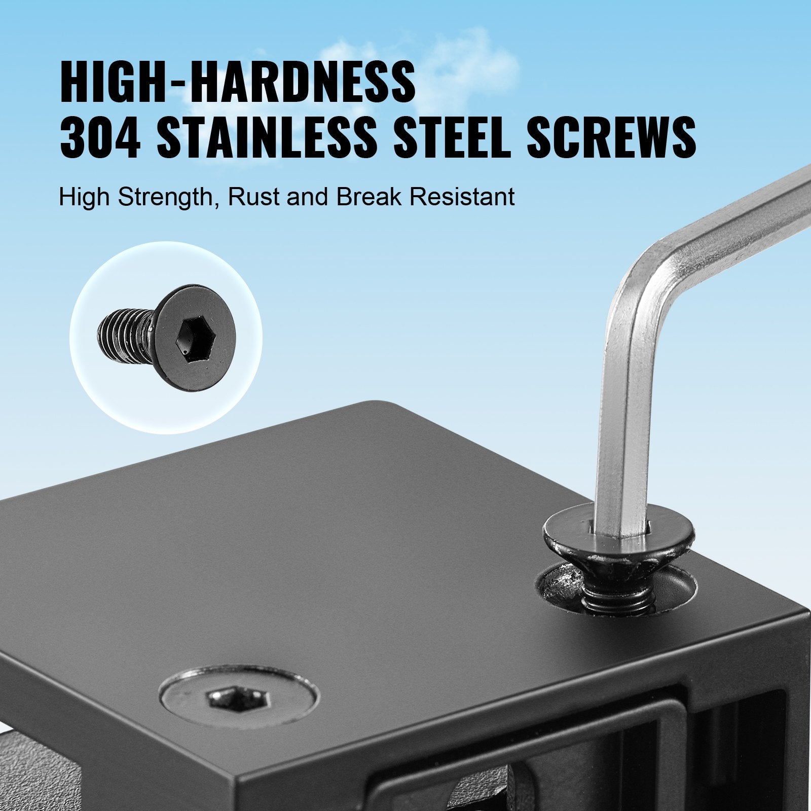 Laundry Baskets: VEVOR Glass Clamp, 40 PCS Square Glass Railing Bracket for 0.31 "-0.47 " Tempered Glass, 304 Stainless Steel Glass Mounting Clamp, Glass Shelf Bracket for Balcony, Garden, Deck, Stair, Black