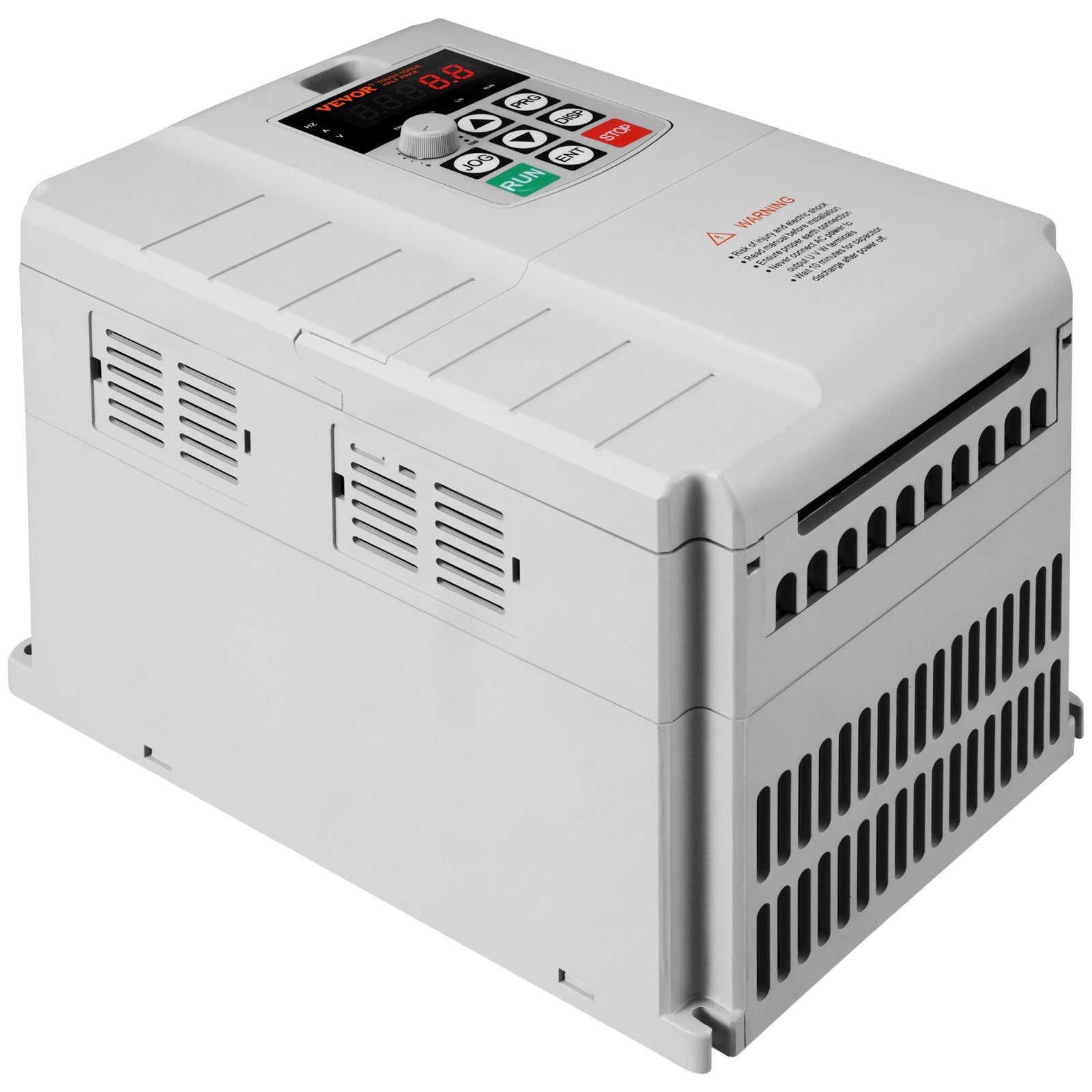 Hard Drives: VEVOR VFD 10HP, 7.5KW, 34A, 1 Phase 220V-240V Input to 3 Phase 220V-240V Output Variable Frequency Drive, 0-400Hz VFD for AC Motor Speed Control