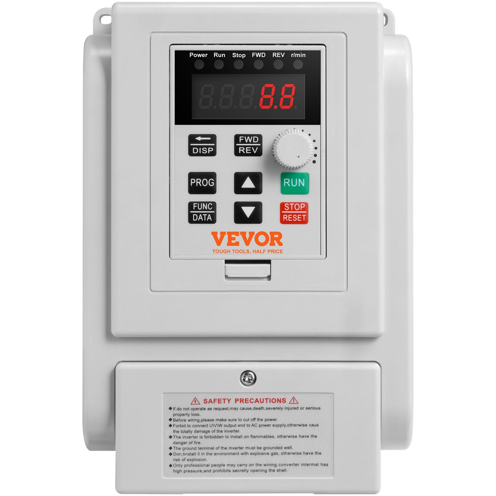 Fuel & Exhaust: VEVOR VFD 2.2KW 10A 3HP Variable Frequency Drive for 3-Phase Motor Speed Control