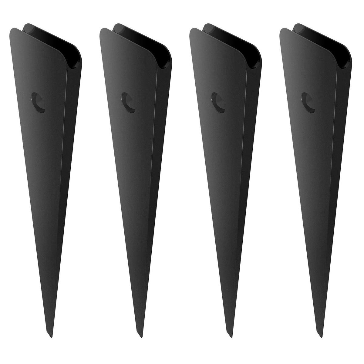 Staircase Metal Balusters, 38'' x 1'' Flat Aluminum Alloy Decorative Banister Spindles, 72 Pack Deck Baluster with Screws, Classic Hollow Deck Railing Satin Black Powder Coated for Porch