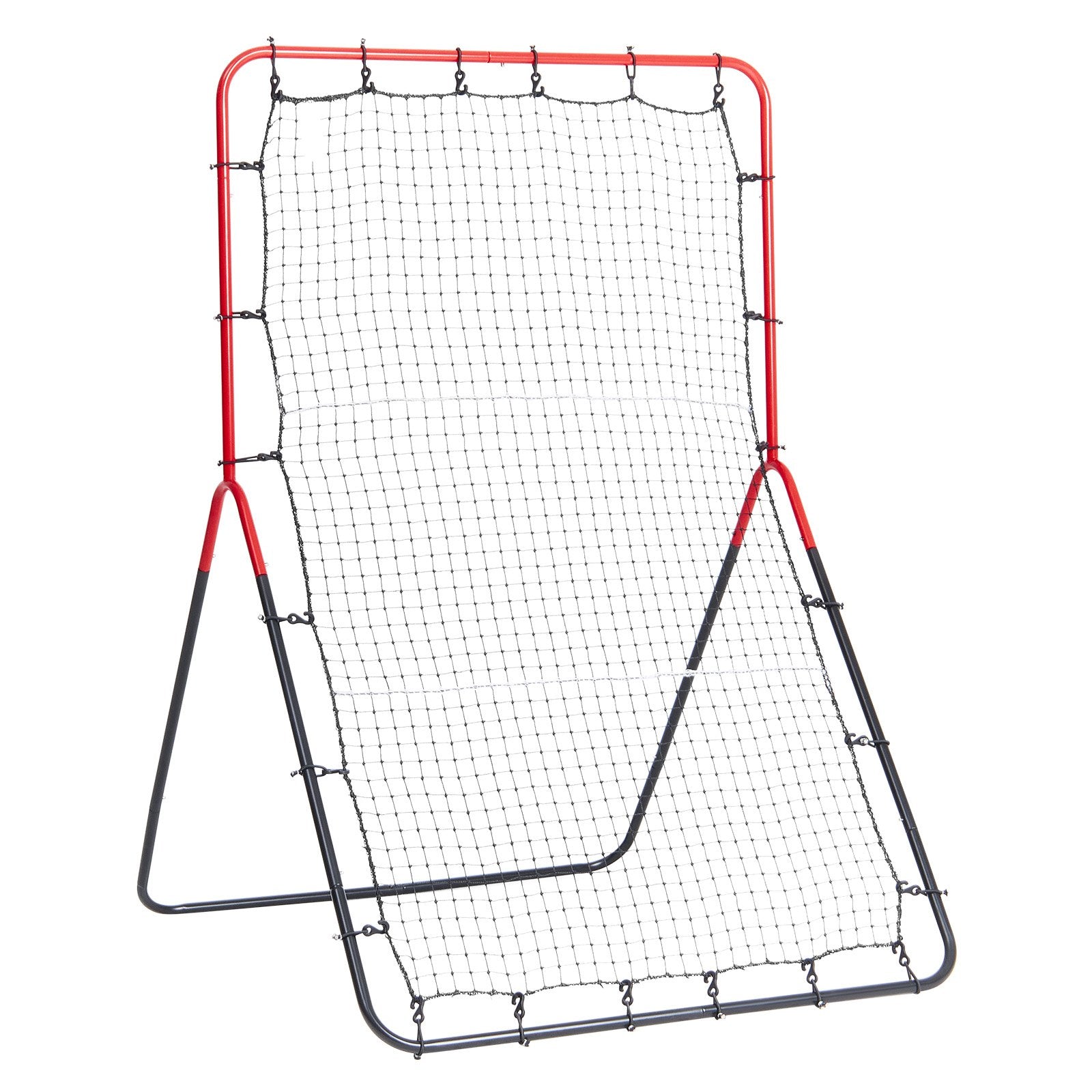 Basketball & Basketball Accessories: VEVOR Baseball And Softball Rebounder Net, 3 x 4.5 ft PitchBack Baseball Pitching Nest, 3-Way Baseball, Softball Pitchback Net, Fielding Trainer, Bounce Back Net for Fielding/Throwing Practice