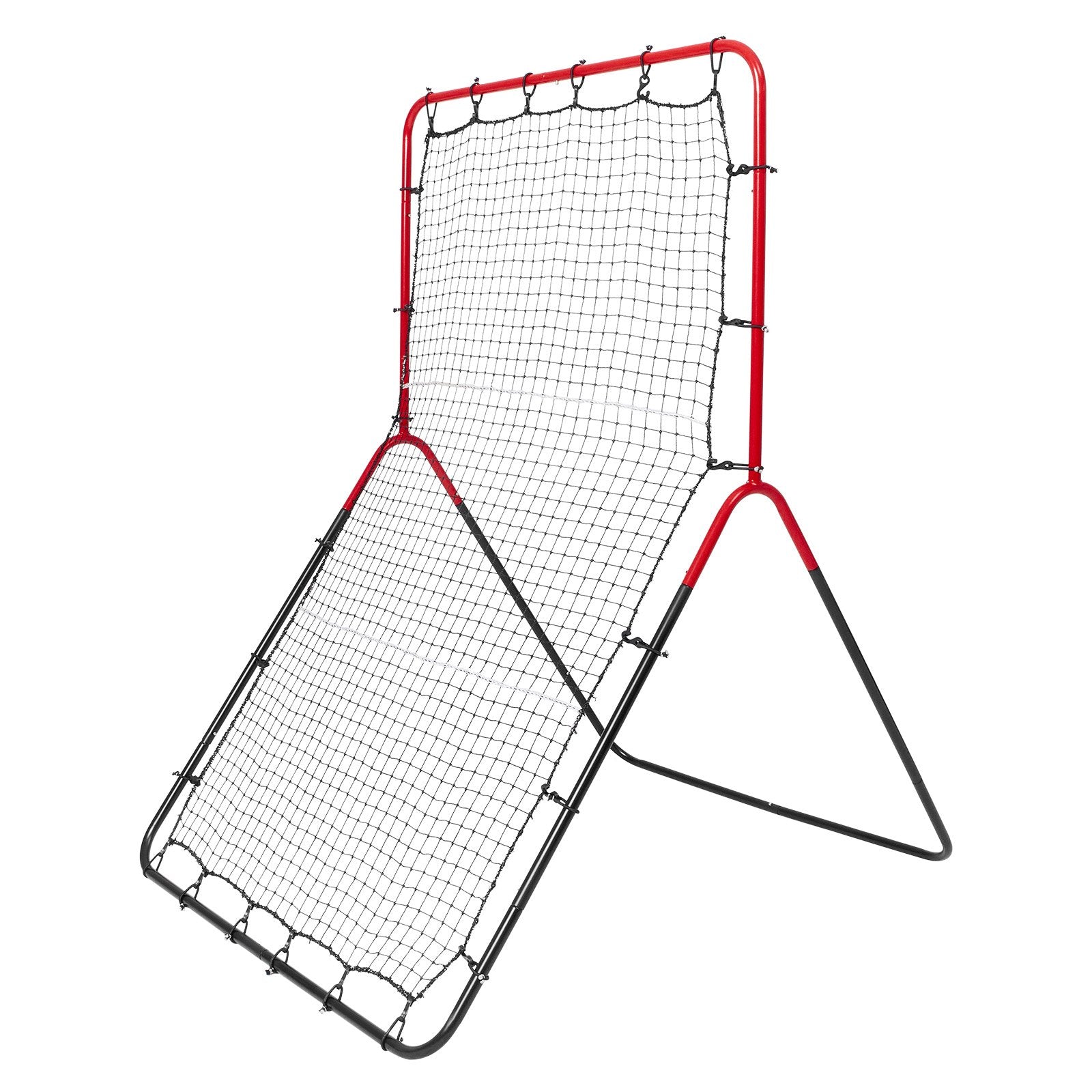 Basketball & Basketball Accessories: VEVOR Baseball And Softball Rebounder Net, 3 x 4.5 ft PitchBack Baseball Pitching Nest, 3-Way Baseball, Softball Pitchback Net, Fielding Trainer, Bounce Back Net for Fielding/Throwing Practice
