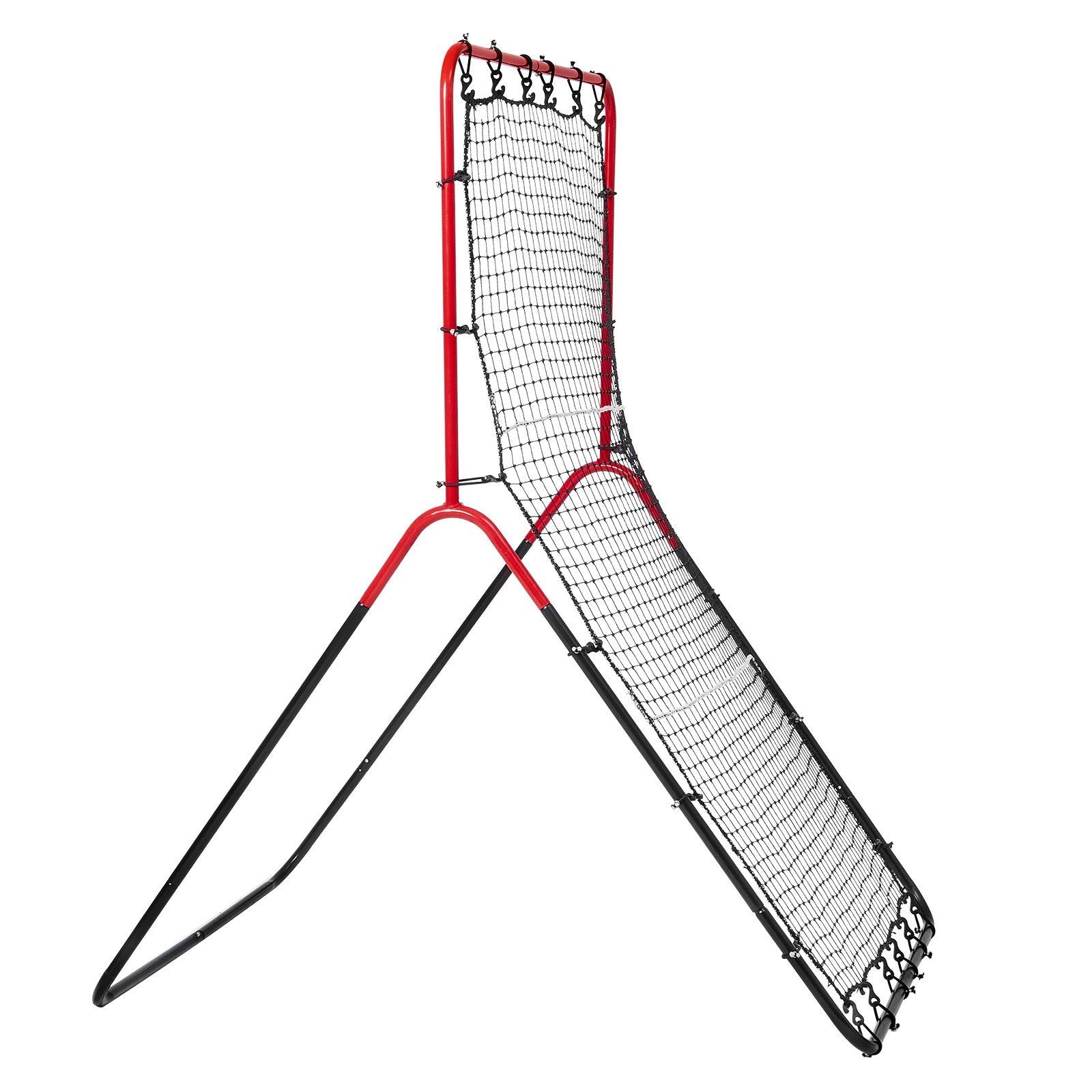 Basketball & Basketball Accessories: VEVOR Baseball And Softball Rebounder Net, 3 x 4.5 ft PitchBack Baseball Pitching Nest, 3-Way Baseball, Softball Pitchback Net, Fielding Trainer, Bounce Back Net for Fielding/Throwing Practice