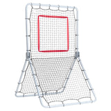 Basketball & Basketball Accessories: VEVOR Baseball And Softball Rebounder Net, 3.5 x 6 ft PitchBack Baseball Pitching Nest, Softball Pitchback Net, Fielding Trainer, Bounce Back Net for Fielding/Throwing Practice, 5 Adjustable Angles