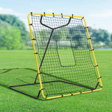 Basketball & Basketball Accessories: VEVOR Baseball And Softball Rebounder Net, 4 x 4.5 Feet PitchBack Baseball Nest for Pitching and Fielding Training, Pitch Return Trainer Rebound Net with Pitching Target, 4 Adjustable Angles