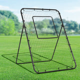 Basketball & Basketball Accessories: VEVOR Baseball And Softball Rebounder Net, 4 x 6 Feet PitchBack Baseball Nest for Pitching and Fielding Training, Pitch Return Trainer Rebound Net with Pitching Target, 4 Adjustable Angles