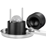 Basketball & Basketball Accessories: VEVOR Ice Ball Press, 6cm Ice Ball Maker, Aircraft Al Alloy Ice Ball Press Kit for 60mm Ice Sphere, Ice Press with Tong and Drip Tray, for Whiskey, Cocktail, Bourbon, Scot on Party & Holiday, Black