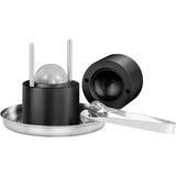 Basketball & Basketball Accessories: VEVOR Ice Ball Press, 6cm Ice Ball Maker, Aircraft Al Alloy Ice Ball Press Kit for 60mm Ice Sphere, Ice Press with Tong and Drip Tray, for Whiskey, Cocktail, Bourbon, Scot on Party & Holiday, Black