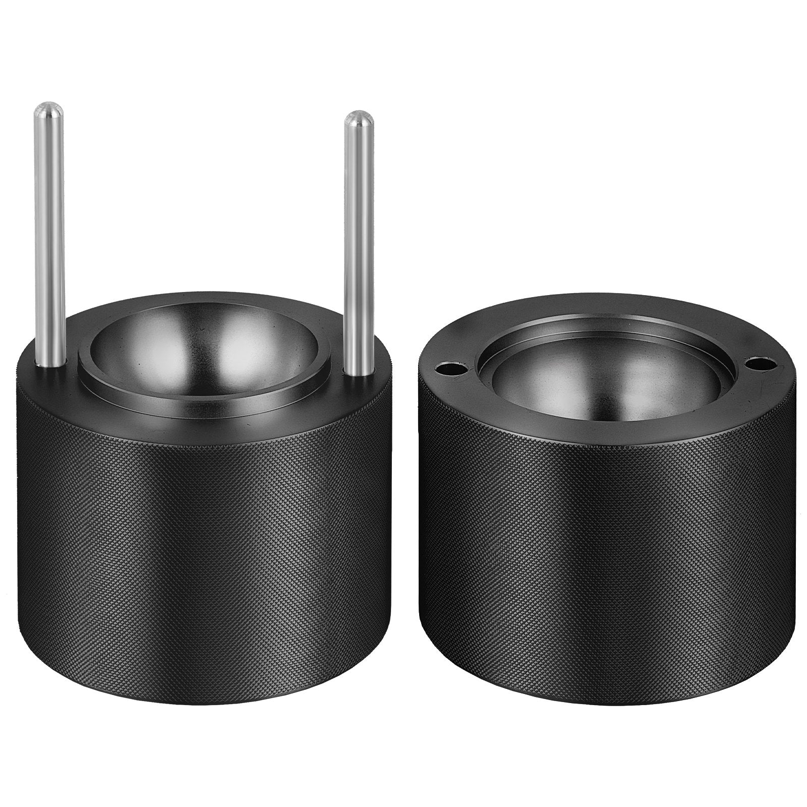 Basketball & Basketball Accessories: VEVOR Ice Ball Press, 6cm Ice Ball Maker, Aircraft Al Alloy Ice Ball Press Kit for 60mm Ice Sphere, Ice Press with Tong and Drip Tray, for Whiskey, Cocktail, Bourbon, Scot on Party & Holiday, Black