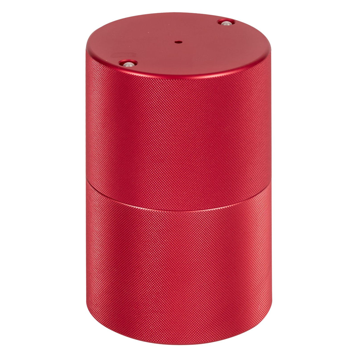 Ice Ball Press, 6cm Ice Ball Maker, Aircraft Al Alloy Ice Ball Press Kit for 60mm Ice Sphere, Ice Press with Tong and Drip Tray, for Whiskey, Cocktail, Bourbon, Scot on Party & Holiday, Red