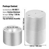Candle Accessories: VEVOR Ice Ball Press Kit, Aircraft Al Alloy Ice Press with Ice Block Mold, Large Mat, Tong, Drip Tray, One Glass, Round Ice Ball Maker 2.4"/60 mm Ice Sphere, for Whiskey, Cocktail on Party & Holiday