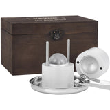Candle Accessories: VEVOR Ice Ball Press Kit, Aircraft Al Alloy Ice Press with Ice Block Mold, Large Mat, Tong, Drip Tray, One Glass, Round Ice Ball Maker 2.4"/60 mm Ice Sphere, for Whiskey, Cocktail on Party & Holiday