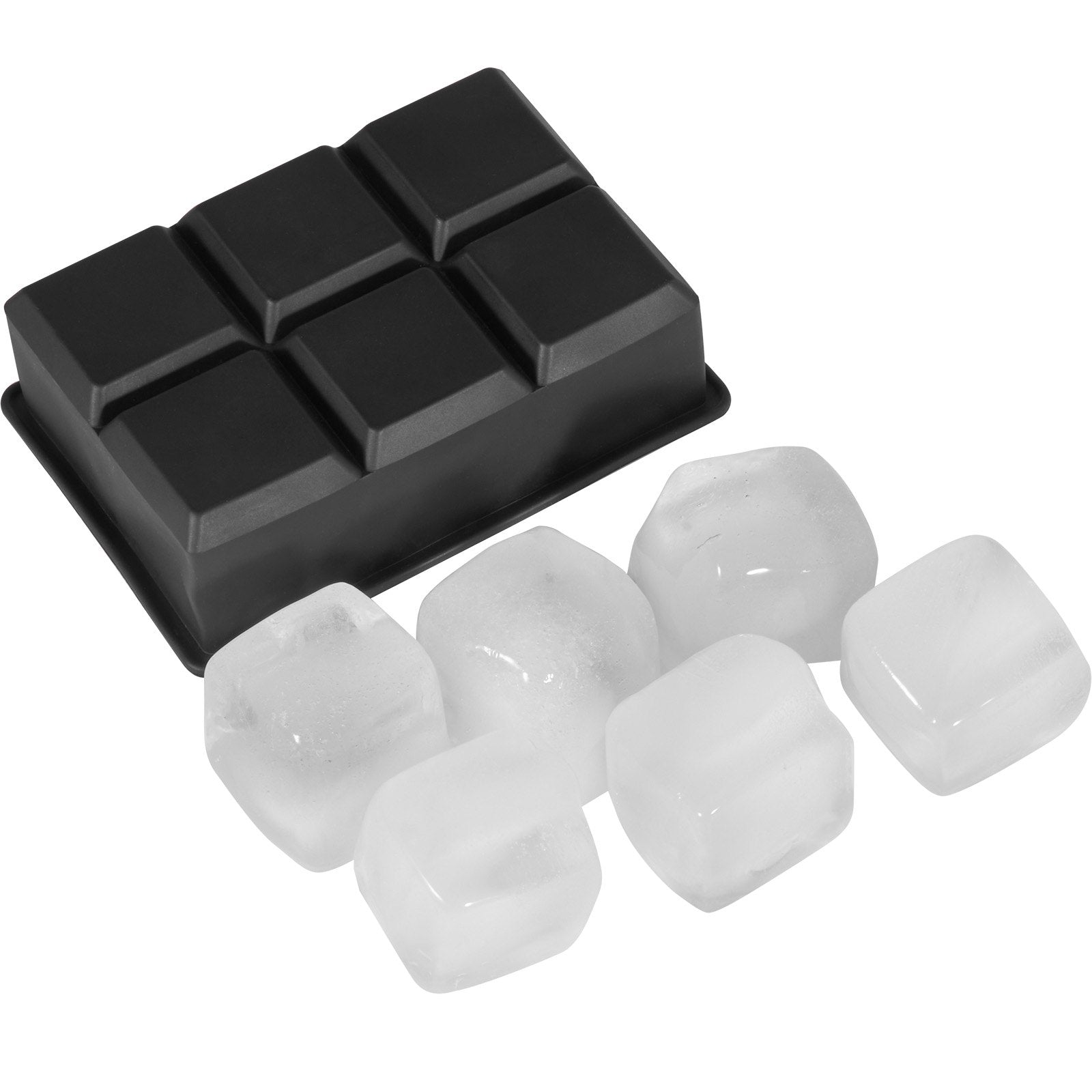 Basketball & Basketball Accessories: VEVOR Ice Cube Trays (Set of 2), 2-in-1 Combo with Silicone Sphere Ice Ball Maker & Large Square Ice Cube Maker with Lid, Reusable Easy Release BPA Free Ice Tray Set for Whiskey Cocktails Bourbon