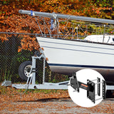 Bicycle Stands & Storage: VEVOR Spare Tire Carrier, Trailer Spare Tire Mount, 160 lbs Capacity, Utility Trailer Accessories Fits Most 4 & 5 & 6 & 8 Lugs Wheels on 4", 4.25", 4.5", 4.75", 5", 5.5", 6", 6.5" Bolt Patterns