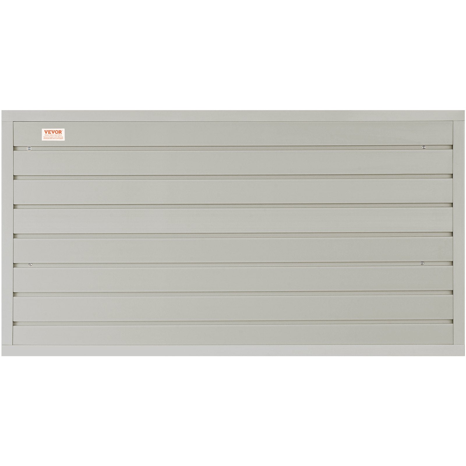 Cross Bar: VEVOR Slatwall Panels, 121.9 x 30.48 cm Gray Garage Wall Panels (Set of 2 Panels), Heavy Duty Garage Wall Organizer Panels Display Perfect for Retail Store, Garage Wall, and Craft Storage Organization