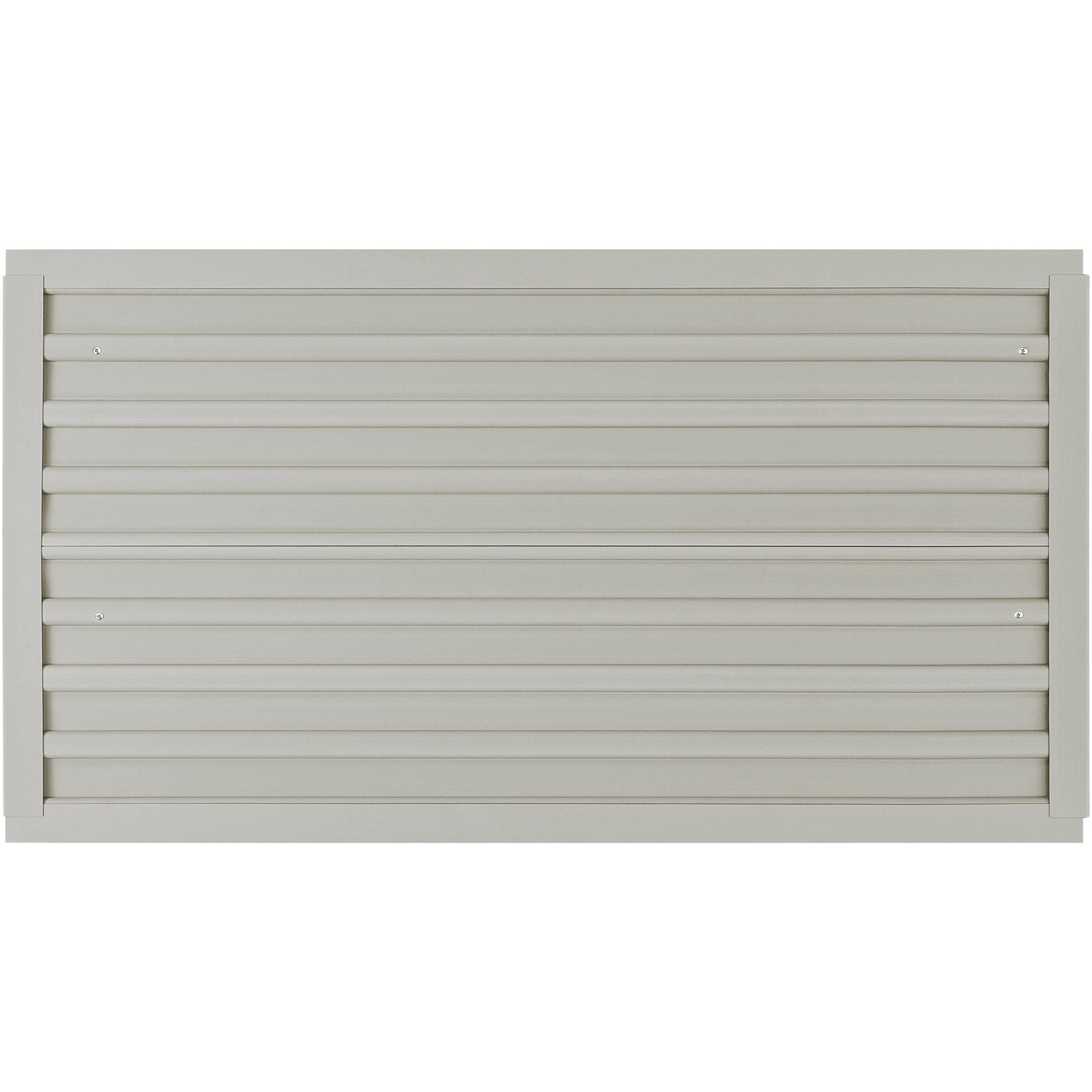 Cross Bar: VEVOR Slatwall Panels, 121.9 x 30.48 cm Gray Garage Wall Panels (Set of 2 Panels), Heavy Duty Garage Wall Organizer Panels Display Perfect for Retail Store, Garage Wall, and Craft Storage Organization