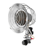Phone Chargers: VEVOR Propane Tank Top Heater with Portable Trolley, 15000 BTU Rapid Heating 180-Degree Infrared Radiant Tank Top Gas Heater for 9-18kg Propane Tanks, for Ice Fishing/ Hunting/Outdoor Single Burner
