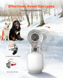 Phone Chargers: VEVOR Propane Tank Top Heater with Portable Trolley, 15000 BTU Rapid Heating 180-Degree Infrared Radiant Tank Top Gas Heater for 9-18kg Propane Tanks, for Ice Fishing/ Hunting/Outdoor Single Burner