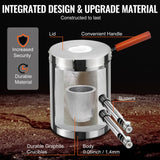 BBQ Tools: VEVOR 12KG Propane Smelting Furnace Kit Melting Furnace Double Burners 2700℉
