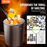 Distilling & Brewing: VEVOR 6KG Propane Melting Furnace Kit Melting Furnace Stainless Steel 2700℉