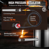 Distilling & Brewing: VEVOR 6KG Propane Melting Furnace Kit Melting Furnace Stainless Steel 2700℉