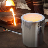 Distilling & Brewing: VEVOR 6KG Propane Melting Furnace Kit Melting Furnace Stainless Steel 2700℉