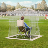 Tents: VEVOR Sports Tent Instant Tent Shelter Weather Proof 1 Person Clear Bubble Tent