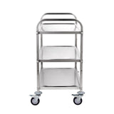 Cat Carriers & Crates: VEVOR 3-Tier Utility Cart Rolling Cart on Wheels 37.5"x20"x37.7" 450 LBS 6 Hooks