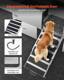 Pet Grooming Supplies: VEVOR 155 cm Dog Grooming Bath Tub Stainless Steel w Ramp Water Filter