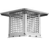 Swimming Pools: VEVOR Chimney Cap 9” x 9” 304Stainless Steel Fireplace Flue Caps Cover Mesh
