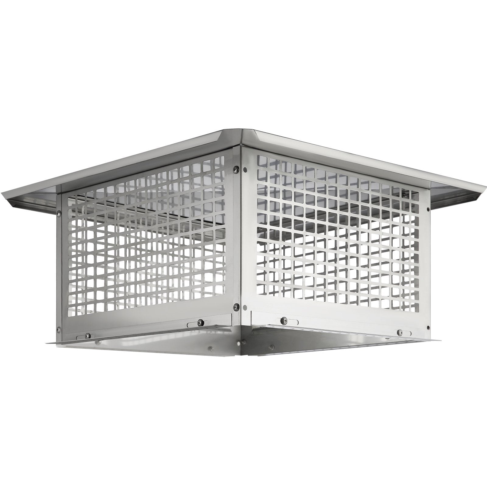 Swimming Pools: VEVOR Chimney Cap 17” x 17” 304Stainless Steel Fireplace Flue Caps Cover Mesh