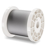 Self Care Hampers: VEVOR Wire Rope Kit, 1.59 mm 100.6 m 304 Stainless Steel Cable with 80 Sleeves and 20 Thimbles, 2KN Breaking Strength, 7 x 7 Strands Marine Aircraft Grade for Handrail Stair Decking Fence Outdoors