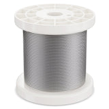 Self Care Hampers: VEVOR Wire Rope Kit, 1.59 mm 100.6 m 304 Stainless Steel Cable with 80 Sleeves and 20 Thimbles, 2KN Breaking Strength, 7 x 7 Strands Marine Aircraft Grade for Handrail Stair Decking Fence Outdoors