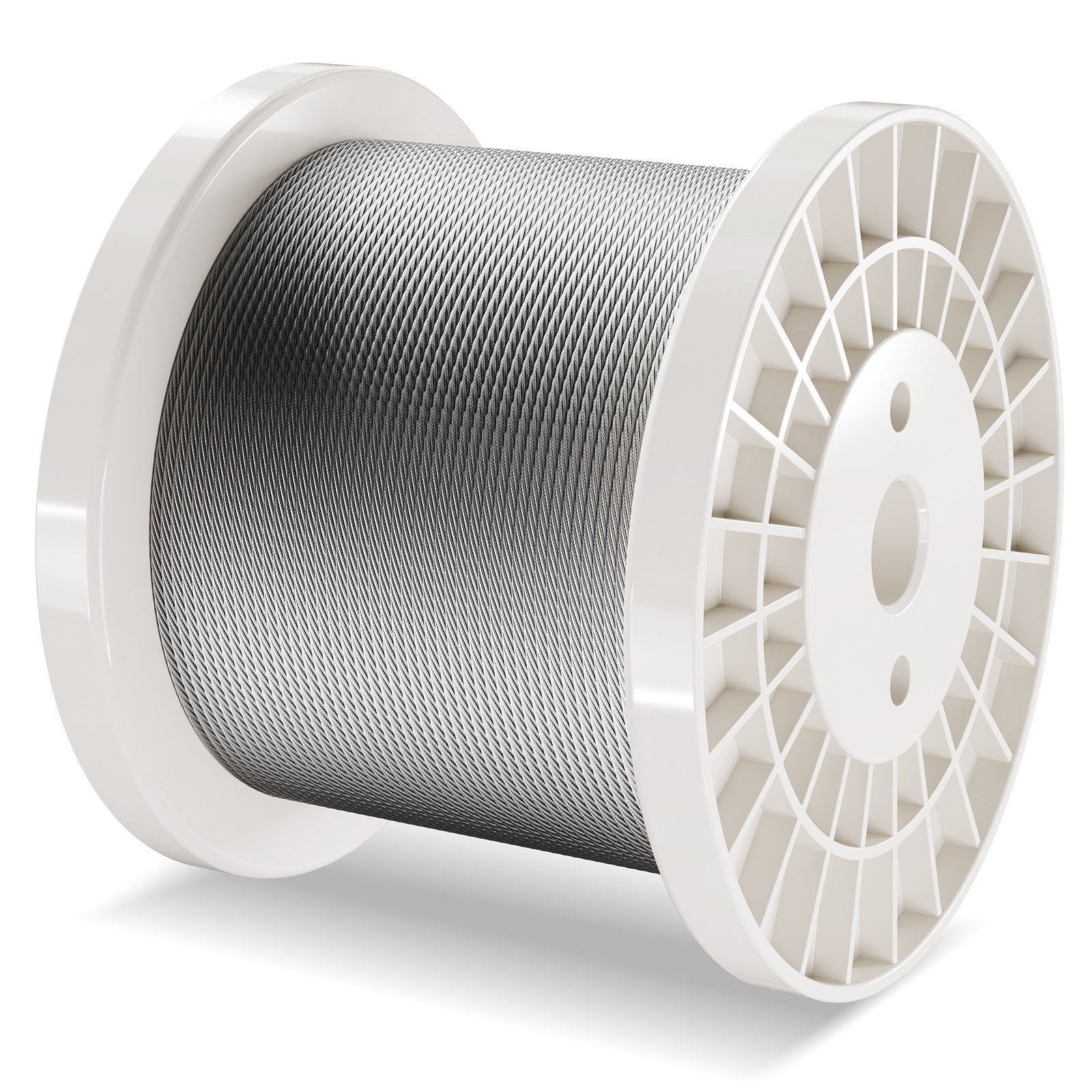Automotive Repair & Speciality Tools: VEVOR T316 Stainless Steel Cable 3.18mm 7x7 Steel Wire Rope 182.3m Cable Railing