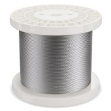Automotive Repair & Speciality Tools: VEVOR T316 Stainless Steel Cable 3.18mm 7x7 Steel Wire Rope 182.3m Cable Railing