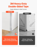 Automotive Repair & Speciality Tools: VEVOR Stainless Steel Wall Corner Protector, 38 x 38 x 2436 mm, 10 Pack Metal Corner Guards, 304 Stainless Steel Edge Trim 90-Degree Angle for Home,Office,Commercial Wall Protection, with 3m Tape