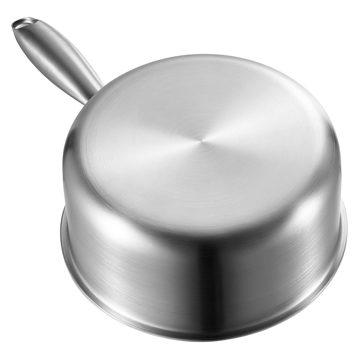 Stainless Steel Saucepan Set, 1 QT & 2 QT & 3 QT Saucepans with Glass Lids, Multipurpose Nonstick Stainless Steel Sauce Pot with Ergonomic Handle, Friendly for Oven, Dishwasher, Induction Cooker