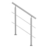 Traffic Control & Parking Tools: VEVOR 39.4in Handrails for Outdoor Steps 2 Crossbars Staircase for Porch Deck