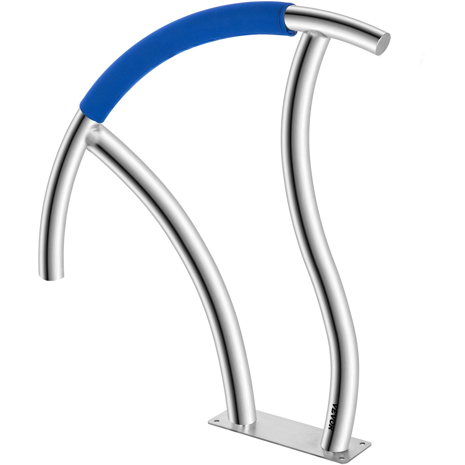 Swimming Pools: VEVOR Pool Handrail, 30" x 30" Swimming Pool Stair Rail, 2 PCs Stainless Steel Stair Pool Hand Rail Rated 375lbs Load Capacity, Pool Rail with Quick Mount Base Plate, and Complete Mounting Accessories