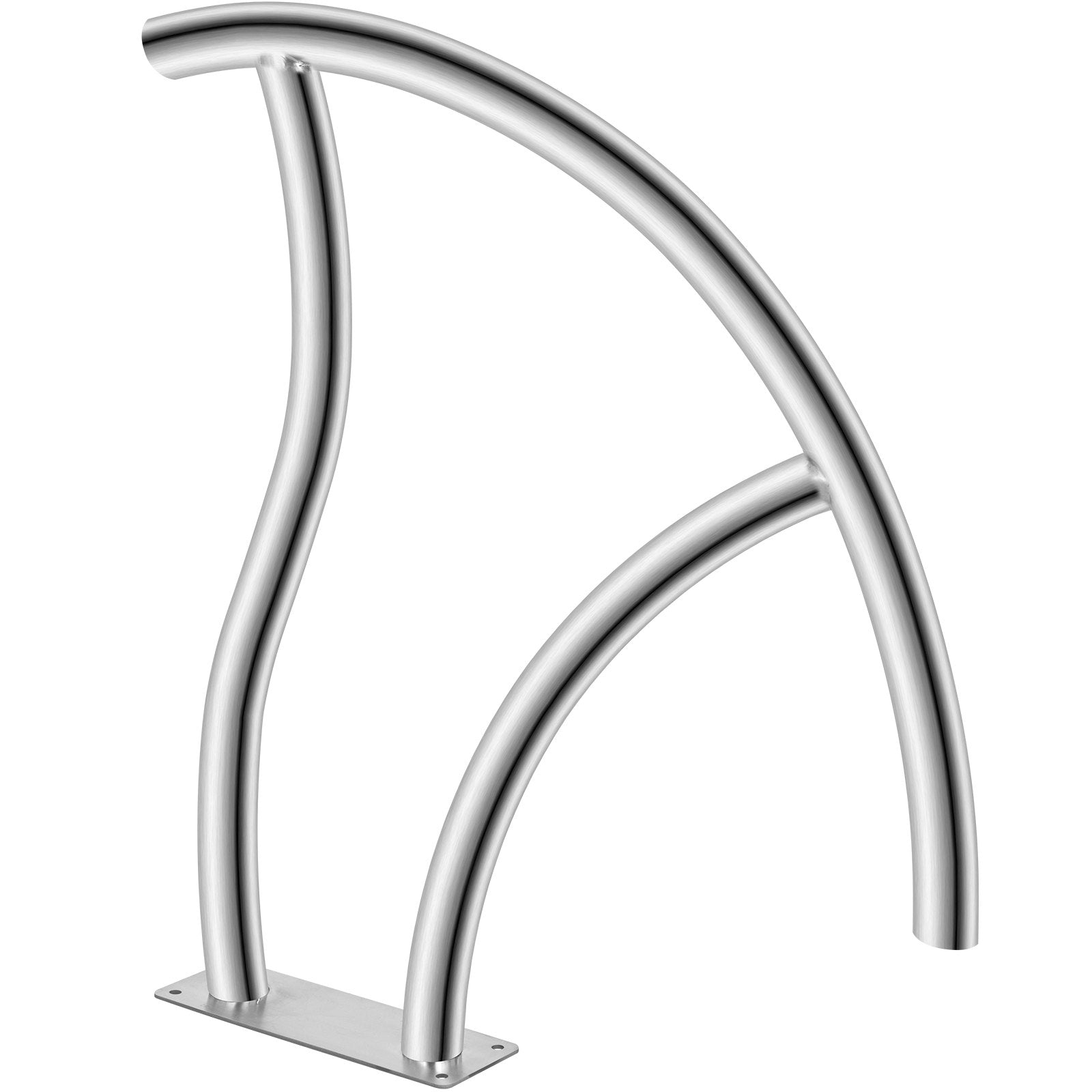 Swimming Pools: VEVOR Pool Handrail, 30" x 30" Swimming Pool Stair Rail, 2 PCs Stainless Steel Stair Pool Hand Rail Rated 375lbs Load Capacity, Pool Rail with Quick Mount Base Plate, and Complete Mounting Accessories