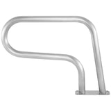 Swimming Pools: VEVOR Pool Rail 30x22 Pool Railing 304 Stainless Steel 250LBS Load Capacity Silver Rustproof Pool Handrail Humanized Swimming Pool Handrail with Blue Grip Cover & M8 Drill Bit & Self-Taping Screws