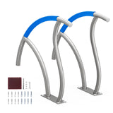 Pool Toys & Inflatables: VEVOR Pool Handrail 2 PCS 30x30in Stainless Steel with Base Plate for Spas