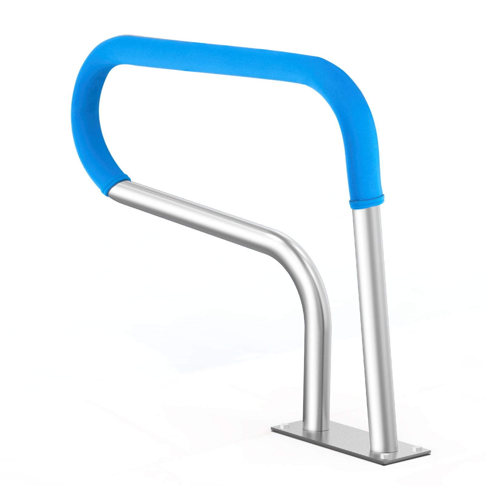 Swimming Pools: VEVOR Pool Handrail, 32 x 23 inch Pool Railing, Stainless Steel with Base Plate for Indoor/Outdoor Pools,Swimming Pool Safety Railing for Decks,Rust-Proof Grab Bar w/ Grip Cover&Accessories for Spas