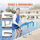 Building Toys: VEVOR Pool Handrail 2 PCS 48x36in Stainless Steel with Base Plate for Spas
