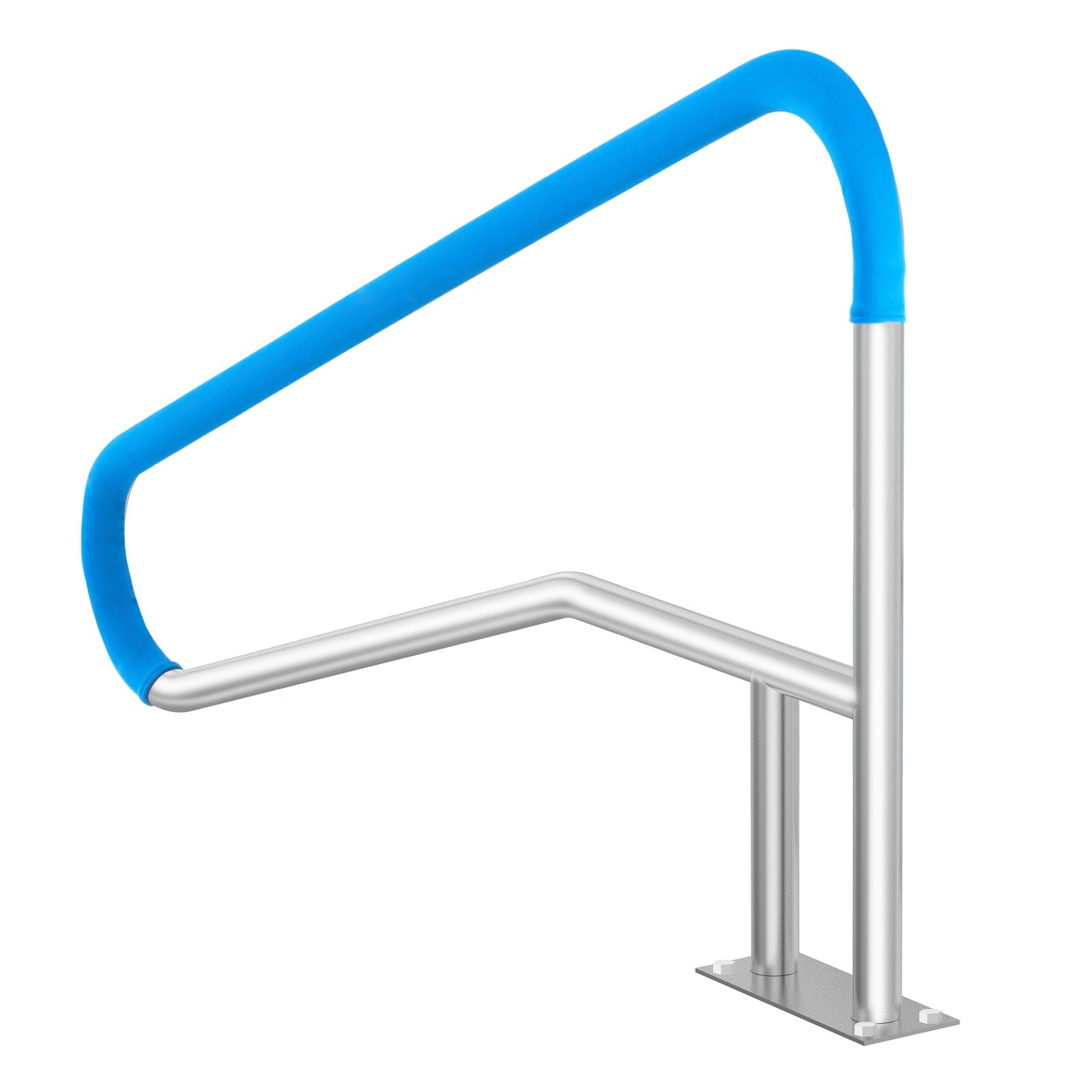 Fire Pits: VEVOR Pool Handrail 55 x 32 inch Stainless Steel with Base Plate for Spas
