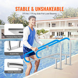 Beds & Bed Frames: VEVOR Pool Handrail 2 PCS 55 x 32 inch Stainless Steel with Base Plate for Spas