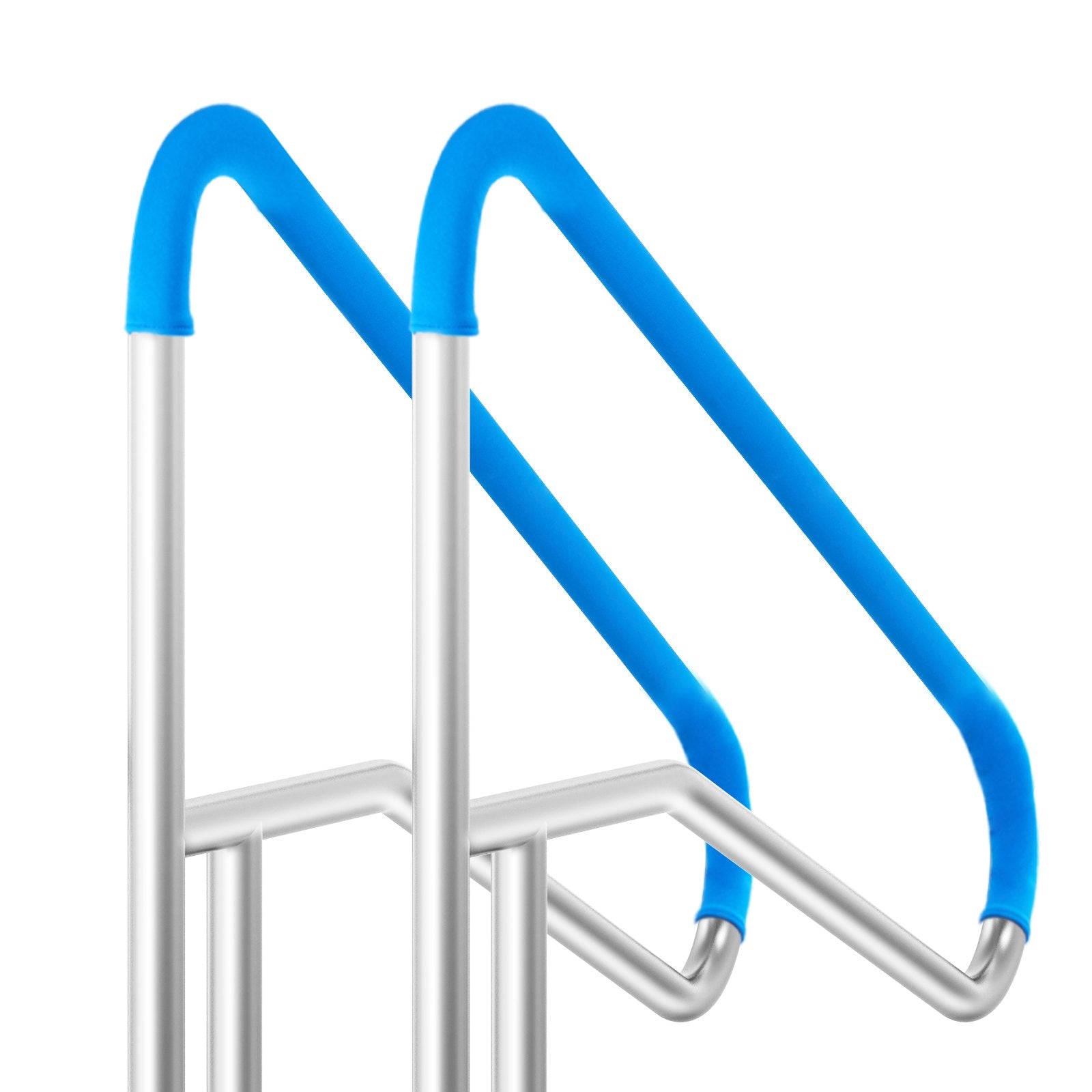 Beds & Bed Frames: VEVOR Pool Handrail 2 PCS 55 x 32 inch Stainless Steel with Base Plate for Spas