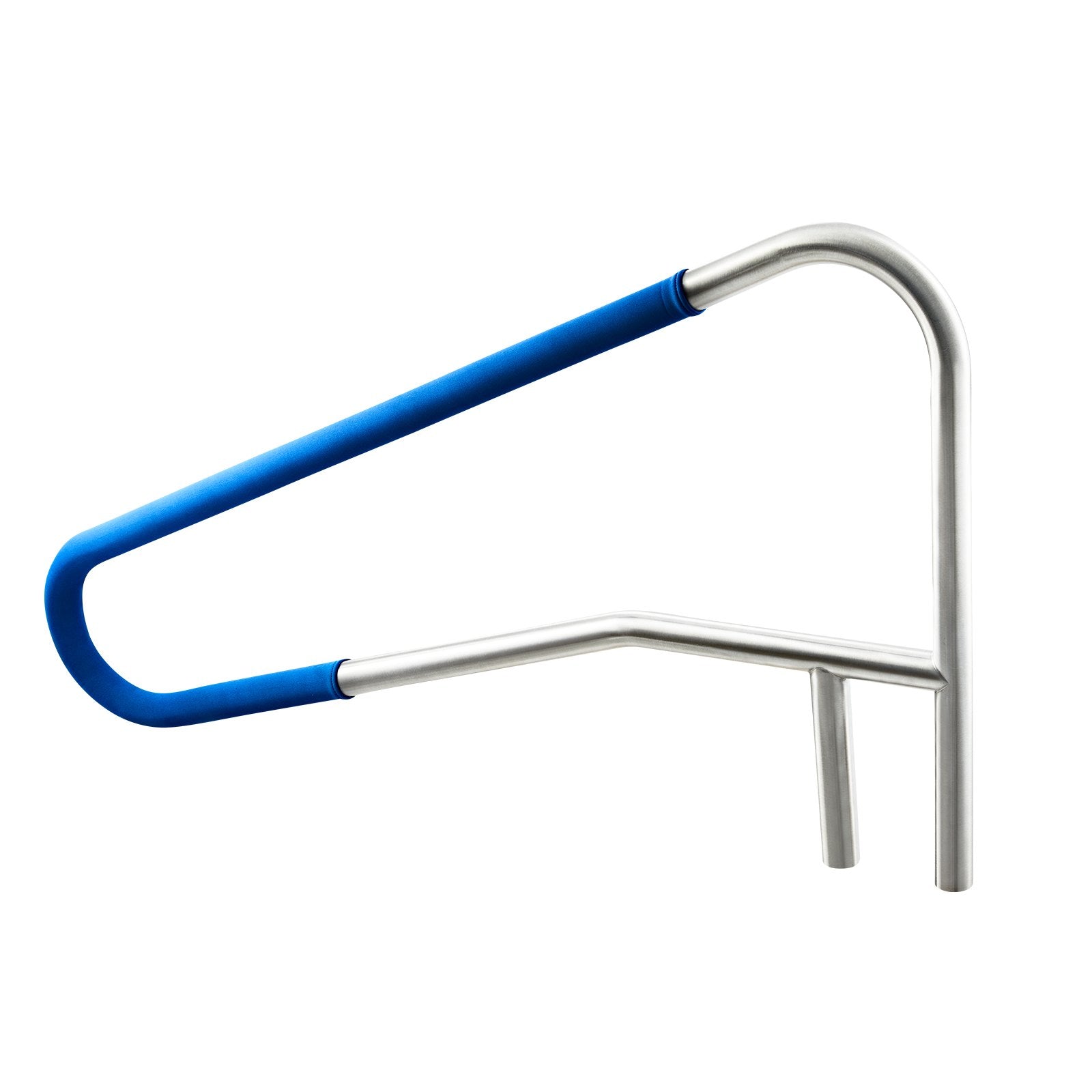 Swimming Pools: VEVOR Pool Rail, 137.1 x 81.3 cm Pool Handrail, 100kg Load Capacity Heavy Duty 304 Stainless Steel Swimming Handrail, Detachable Nonslip Sleeve, Recessed or Base Mount, for Poolside, Water Parks